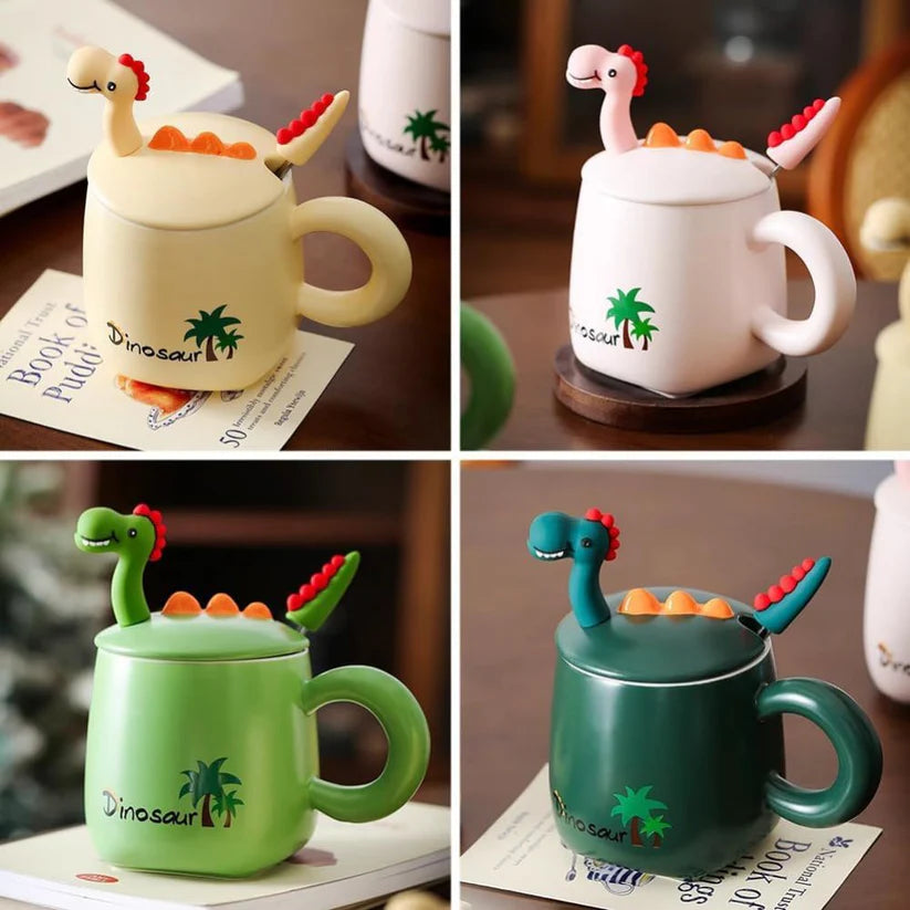 Dinosaur Anime Ceramic Mug