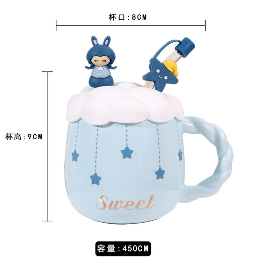 Cloud Girl Ceramic Mug