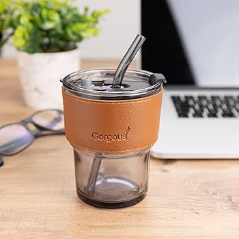 Pinterest inspired coffee glass