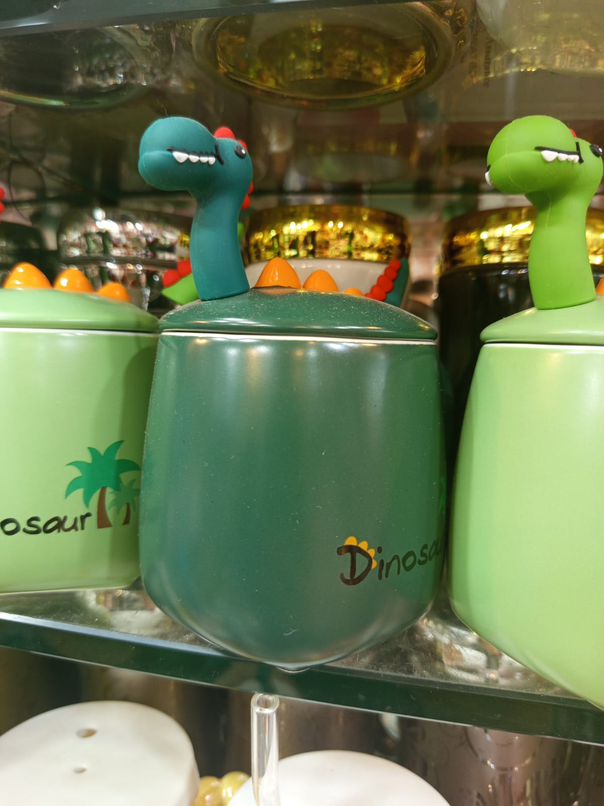 Dinosaur Anime Ceramic Mug
