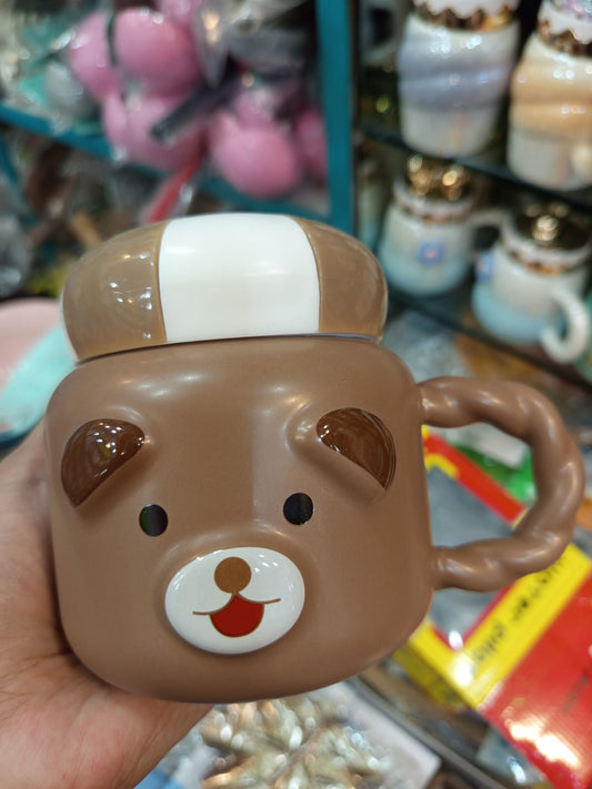 Animal Face Cute Ceramic Mugs