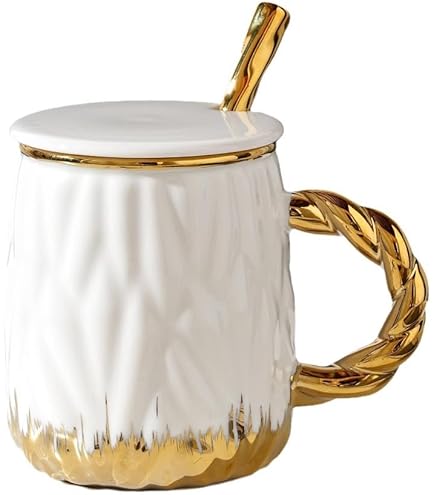 Nordic Ceramic Gold Mug
