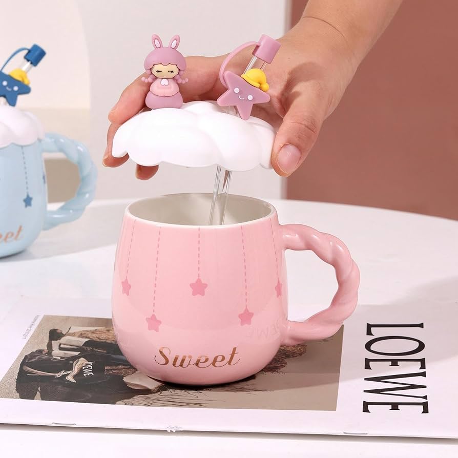 Cloud Girl Ceramic Mug