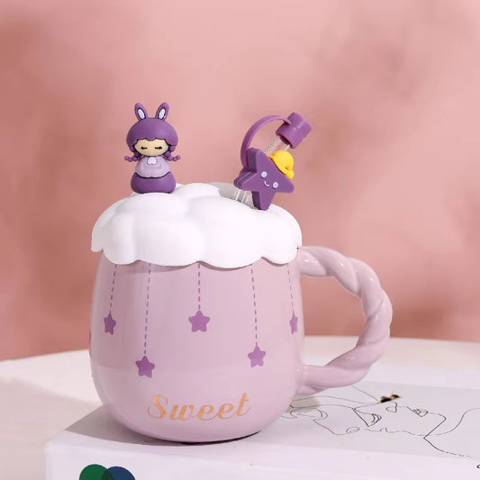 Cloud Girl Ceramic Mug