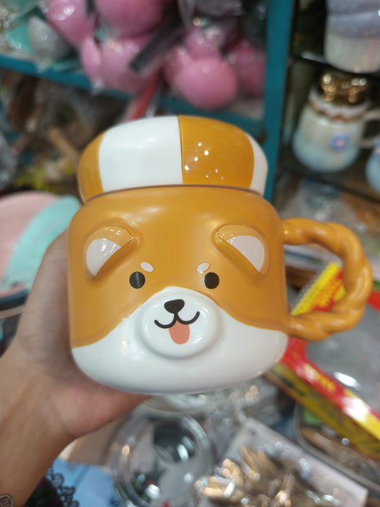 Animal Face Cute Ceramic Mugs